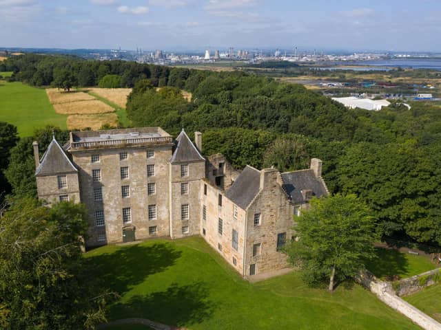 Kinneil House in Bo'ness will open its doors for weekly tours for the 2023 tourist season.  (Pic: HES)