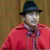 Leonidas Iza will be opening next month's climate camp in Grangemouth
(Picture: Submitted)