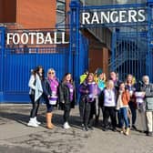 The Town Break Dementia Support volunteers enjoyed a successful fund raising day at Ibrox(Picture: Submitted)