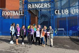 The Town Break Dementia Support volunteers enjoyed a successful fund raising day at Ibrox(Picture: Submitted)