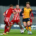 Falkirk ace Coll Donaldson in action (Photo: Michael Gillen)