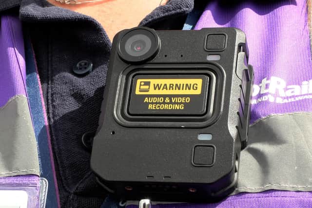 ScotRail has increased the number of body worn cameras - or bodycams - available to frontline staff
(Picture: Submitted)