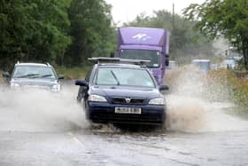 A weather warning has been issued