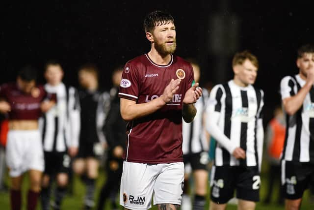 Matthew Aitken has also been named League Two's player of the month for December (Photo: Michael Gillen)