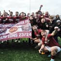 Five Stenhousemuir stars have been included in the PFA Scotland League Two team of the year (Photo: Michael Gillen)