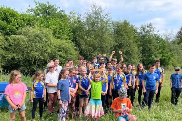 Forth Valley Orienteers' group not only came out winners - but notched the second-highest ever total at the event (Photo: Submitted)