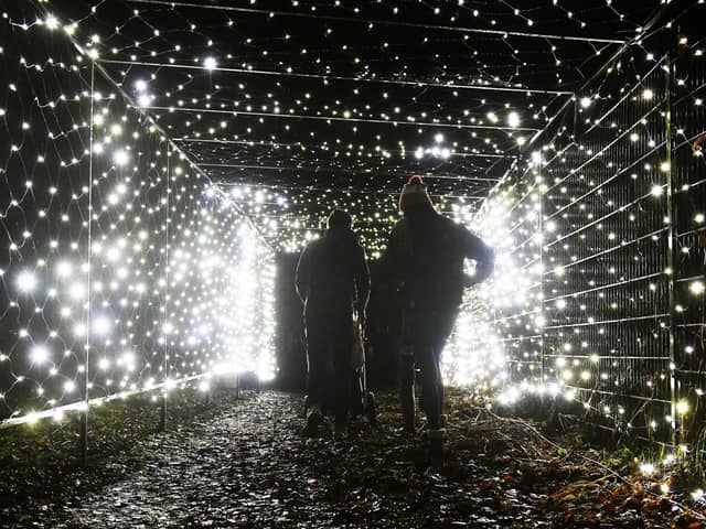 Plans for a festive light trail at Rough Castle have been cancelled this year after Scottish Canals cut back its support for the event. Pic: Michael Gillen