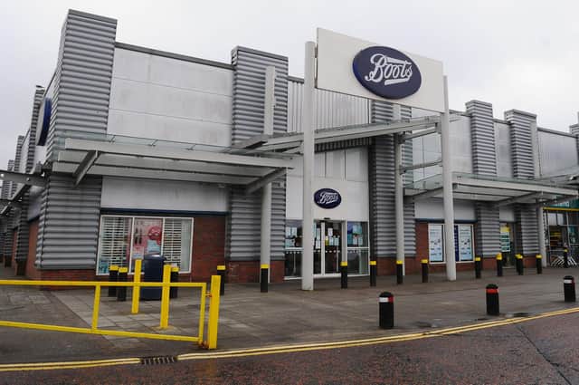 Prow stole the cosmetics from Boots, Central Retail park, Falkirk. Photo by Michael Gillen.
