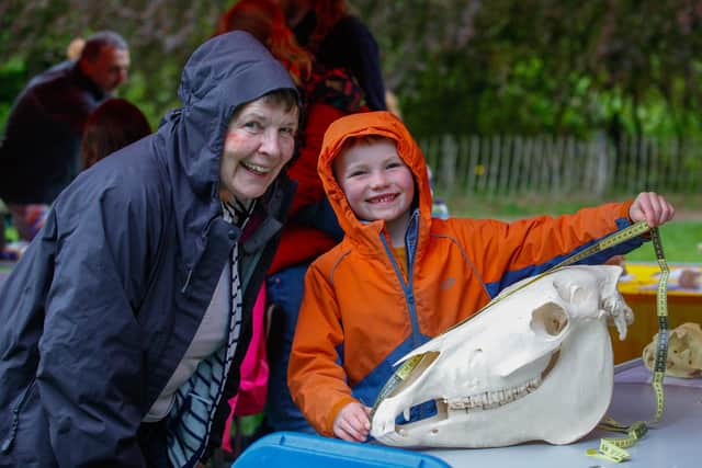 Eddie and his granny had the chance to get hands-on with science last year and there's plenty more chances for people to do the same during this year's festival events.