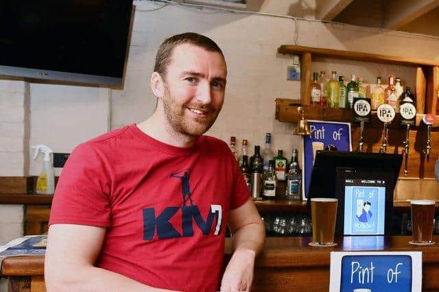 Dave McInally, founder of the foundation (Pic by Michael Gillen)