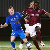 Nat Wedderburn has helped Stenhousemuir to the top of League 2 (Library pic by Michael Gillen)