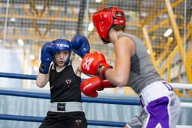 Falkirk Phoenix's Stephanie 'Special K' Kernachan narrowly lost out against full-time French fighter Caroline Cruveillier (Photo: Contributed)