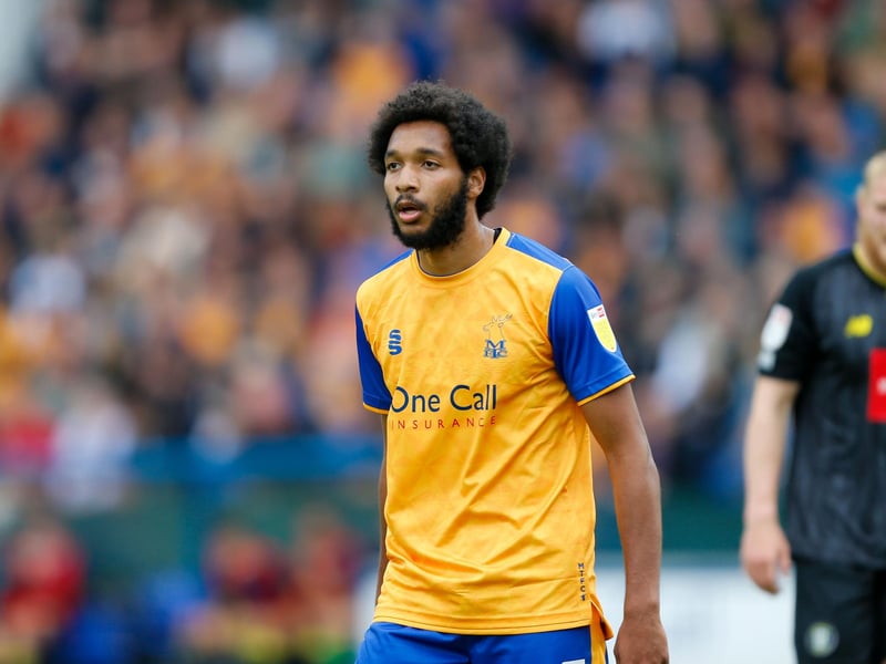 Mansfield Town defender Richard Nartey.