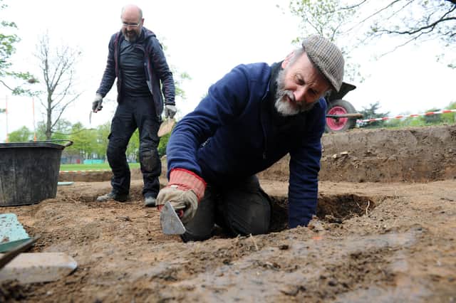 The Big Dig at Milton Row, Denny will be led by Geoff Bailey. Pic: Michael Gillen.