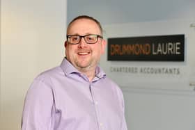 Craig Clinton, is a new director with Drummond Laurie Chartered Accountants. Pic: Michael Gillen