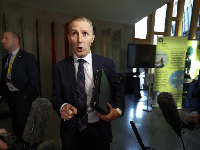 Health Secretary Michael Matheson after it was revealed the Scottish Parliament Corporate Body would investigate his data roaming bill.  Pic: Getty Images