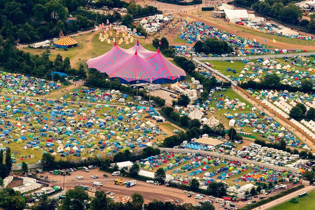 Due to the train strikes, the campsite opened a day earlier than normal and more people than usual have driven to the site.