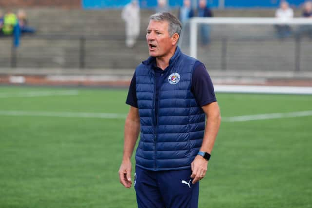 Athletic manager Willie Irvine (Picture: Scott Louden)