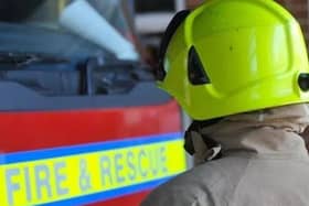 The fire broke out in the early hours of Sunday. Pic: Contributed