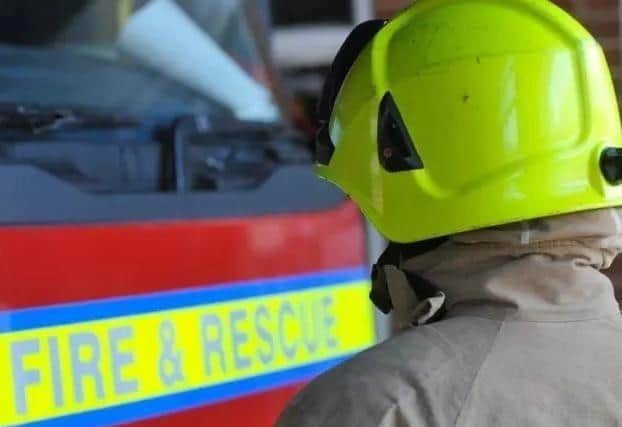 The fire broke out in the early hours of Sunday. Pic: Contributed