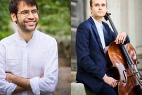 Pianist Jean Selim Abdelmoula and cellist Maciej Kulakowski will play Falkirk Trinity Church
(Picture: Submitted)