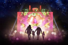Inverleith House will again be lit up with a special new festive film projected on the building for Christmas At The Botanics 2023
