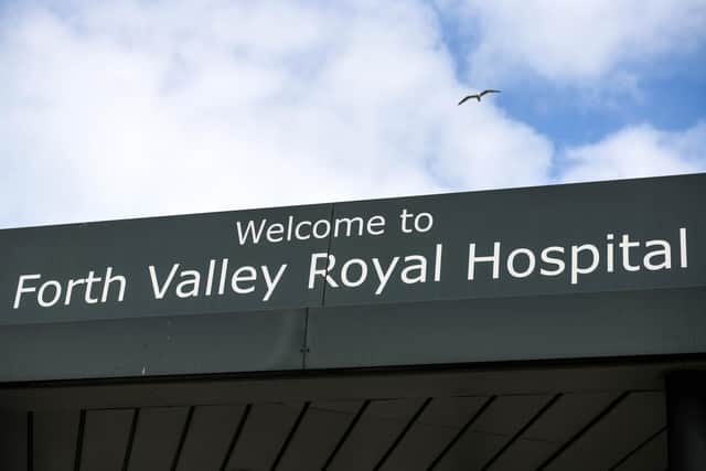 The Scottish Government has invested £300 million into supporting the NHS recovery from the pandemic in the same week it was confirmed 50 additional inpatient beds were introduced at Forth Valley Royal Hospital following poor A&E waiting times performances. Picture: Michael Gillen.