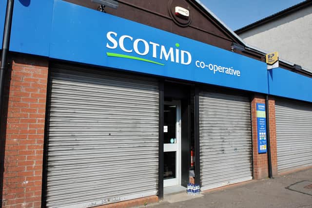 The Scotmid Co-op in Carronshore was reportedly broken into just after 2am this morning