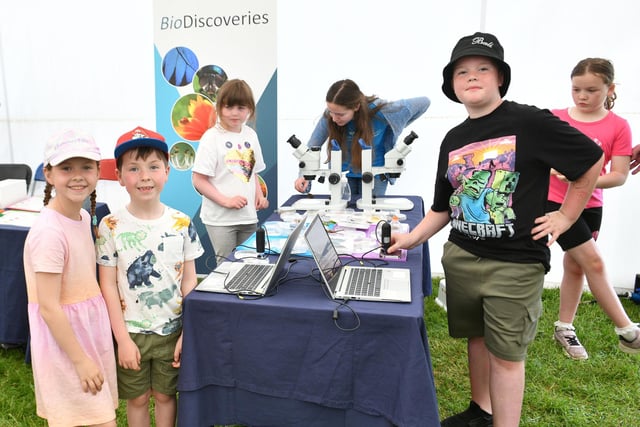 The event offered a chance for the whole family to have fun with science.