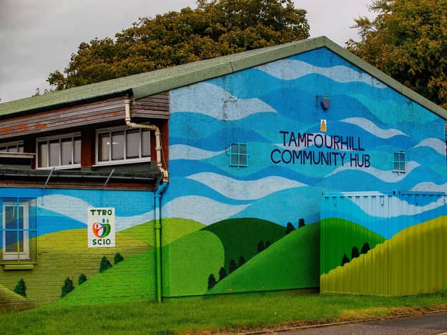 Tamfourhill Community Hub has received a share of funding from the latest round of The National Lottery Community Fund grants.  (pic: Scott Louden)