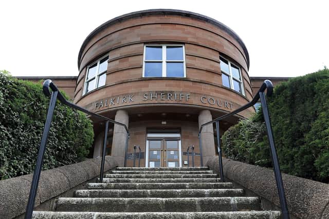 Forbes appeared at Falkirk Sheriff Court