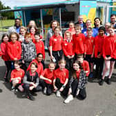 A retrofitted shipping container that’s been transformed into a mobile science lab and recently visited St Francis Xavier's Primary
