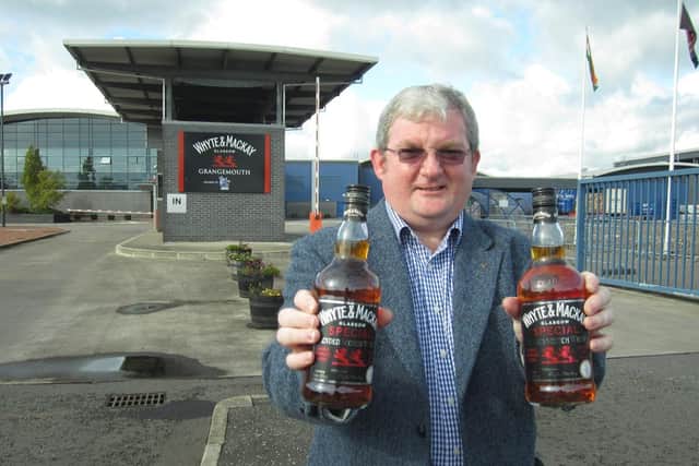 MSP Angus MacDonald has long been a champion of Whyte and Mackay's work and praised them for producing hand sanitiser for key workers