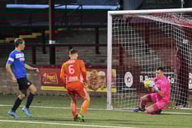 Syngenta FC v Tweedmouth Rangers FC; 26/11/2022; Stenhousemuir; Ochilview Stadium, Gladstone Road, FK5 4QL; Falkirk District; Scotland; (Picture: Alan Murray)
