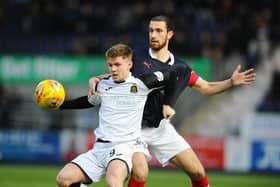 Striker Ryan Tierney has signed for Stenhousemuir