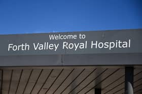 There has been a slight improvement in admission waiting times at Forth Valley Royal Hospital. Pic: Michael Gillen, National World
