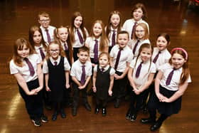 The Moray Primary School pupils who will be enjoying the spotlight at this year's Grangemouth Children's Day
(Picture: Michael Gillen, National World)