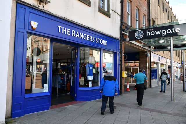 The Rangers Store opened its doors on Tuesday morning. (Pic: Michael Gillen)