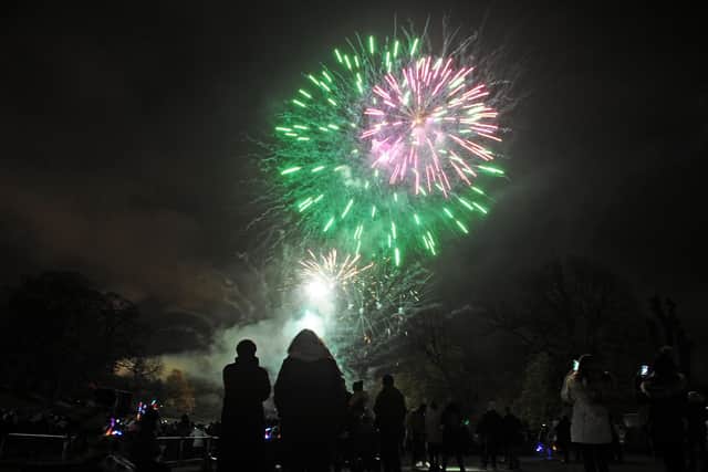 Falkirk's firework display will return after a two year break