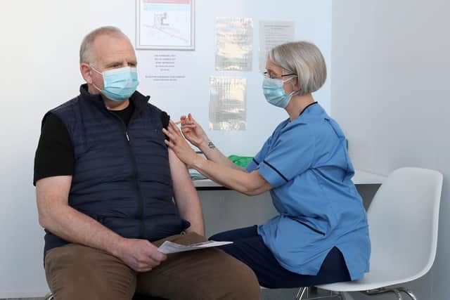 People are being advice to go online to book their COVID-19 booster and flu jab appointments