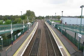 Camelon train station is the only one in Falkirk district to be fully accessible for all with step-free access to and between platforms at all times.
(Picture: Submitted)