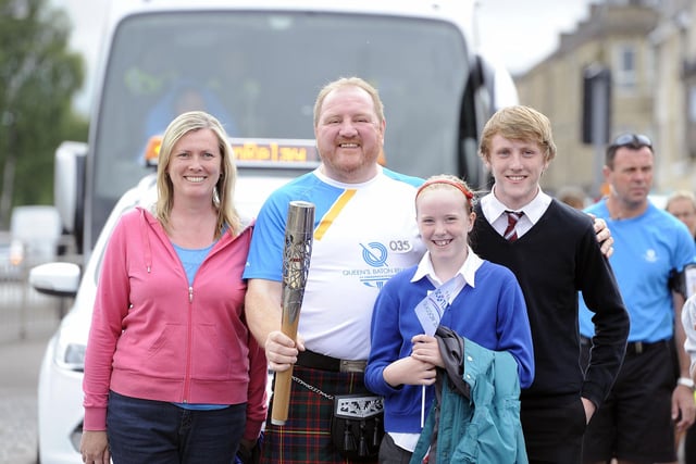 Queen's Baton Relay, Day 11, Camelon Leg.