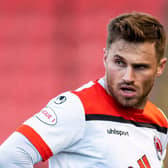 David Goodwillie signed for Raith Rovers from Clyde on transfer deadline day. (Photo by Ross MacDonald / SNS Group)