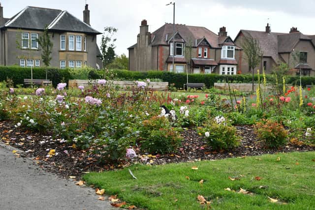 Zetland Park's rose garden has won a national award