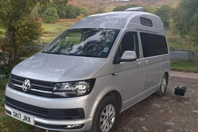 The van was stolen in the early hours of Wednesday, January 5