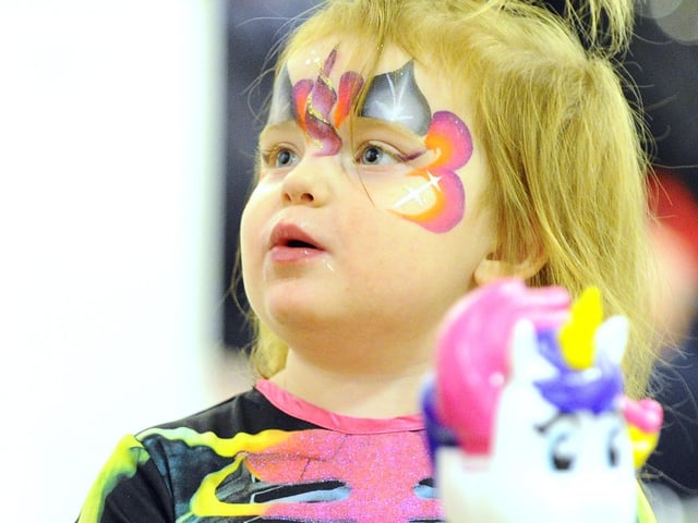 It was £5 for children to take part in the event with proceeds going to Strathcarron Hospice.