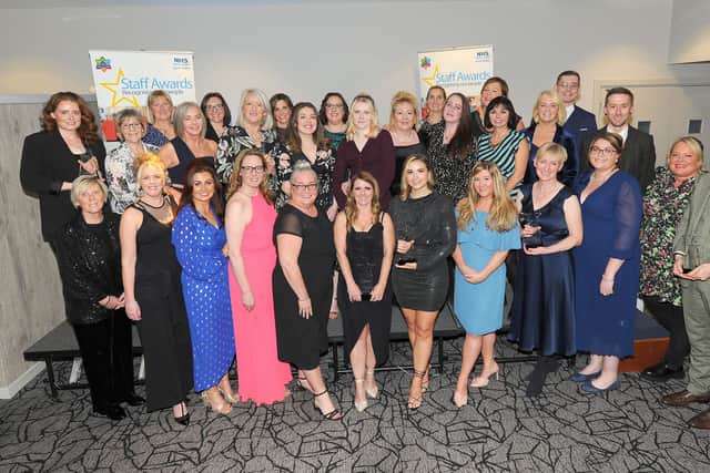 NHS Forth Valley staff award winners 2023. Pic:  Whyler Photos