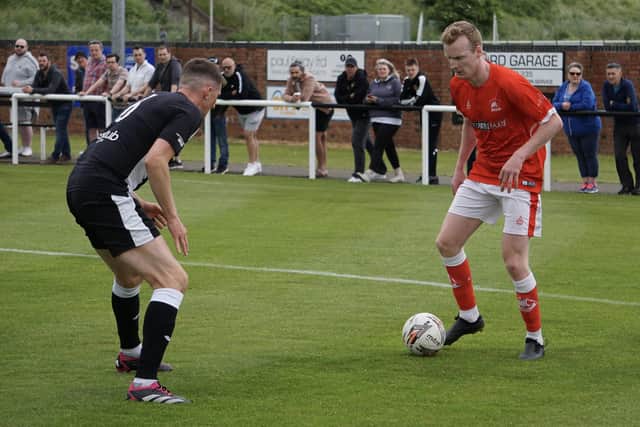 Camelon Juniors lost 2-1 to Dunbar United as their East of Scotland First Division campaign concluded on Saturday (Pictures: Kristopher Dowell)