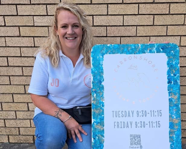 Jo Fotheringham has launched the new parent and toddler group in her village. Pic: Contributed