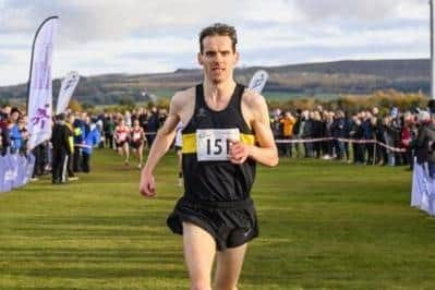 Falkirk Vics’ Scott Stirling in action (Photo: Bobby Gavin/Scottish Athletics)